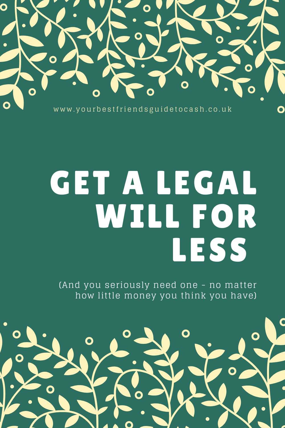 How to get a legal will for less with Will Aid Month
